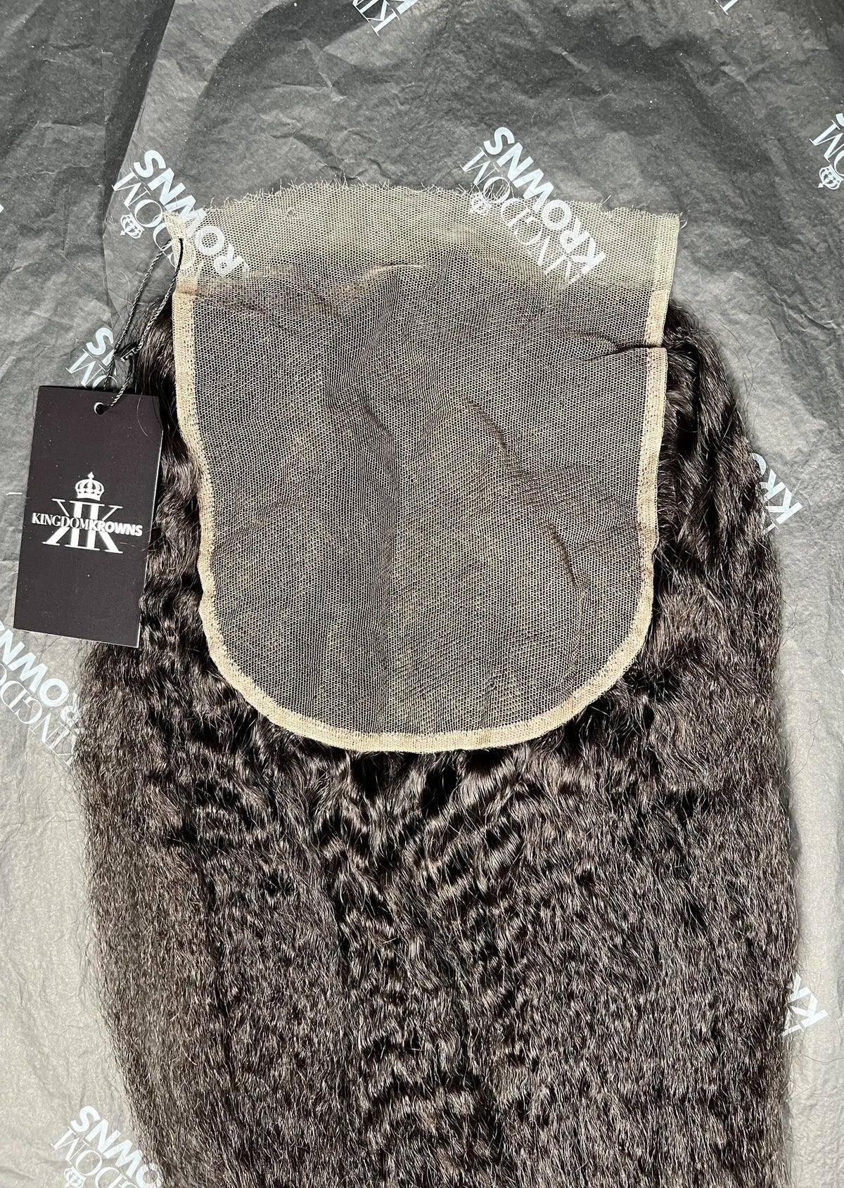 Premium Virgin Natural Black Single Piece HD Frontals and Closures