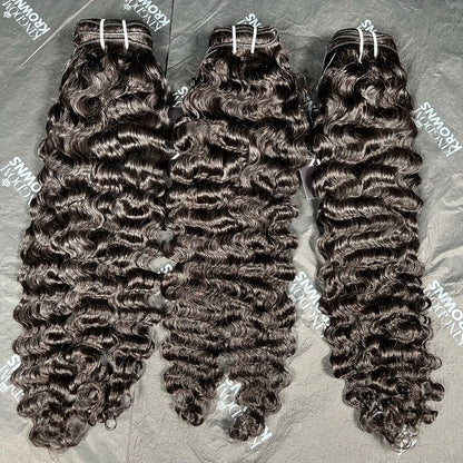 Premium Virgin Natural Black Bundles – 3 Bundles Deal (3.5 oz or 5 oz)