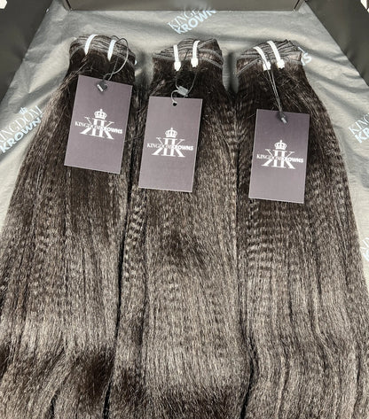 Premium Virgin Natural Black Bundles – 3 Bundles Deal (3.5 oz or 5 oz)