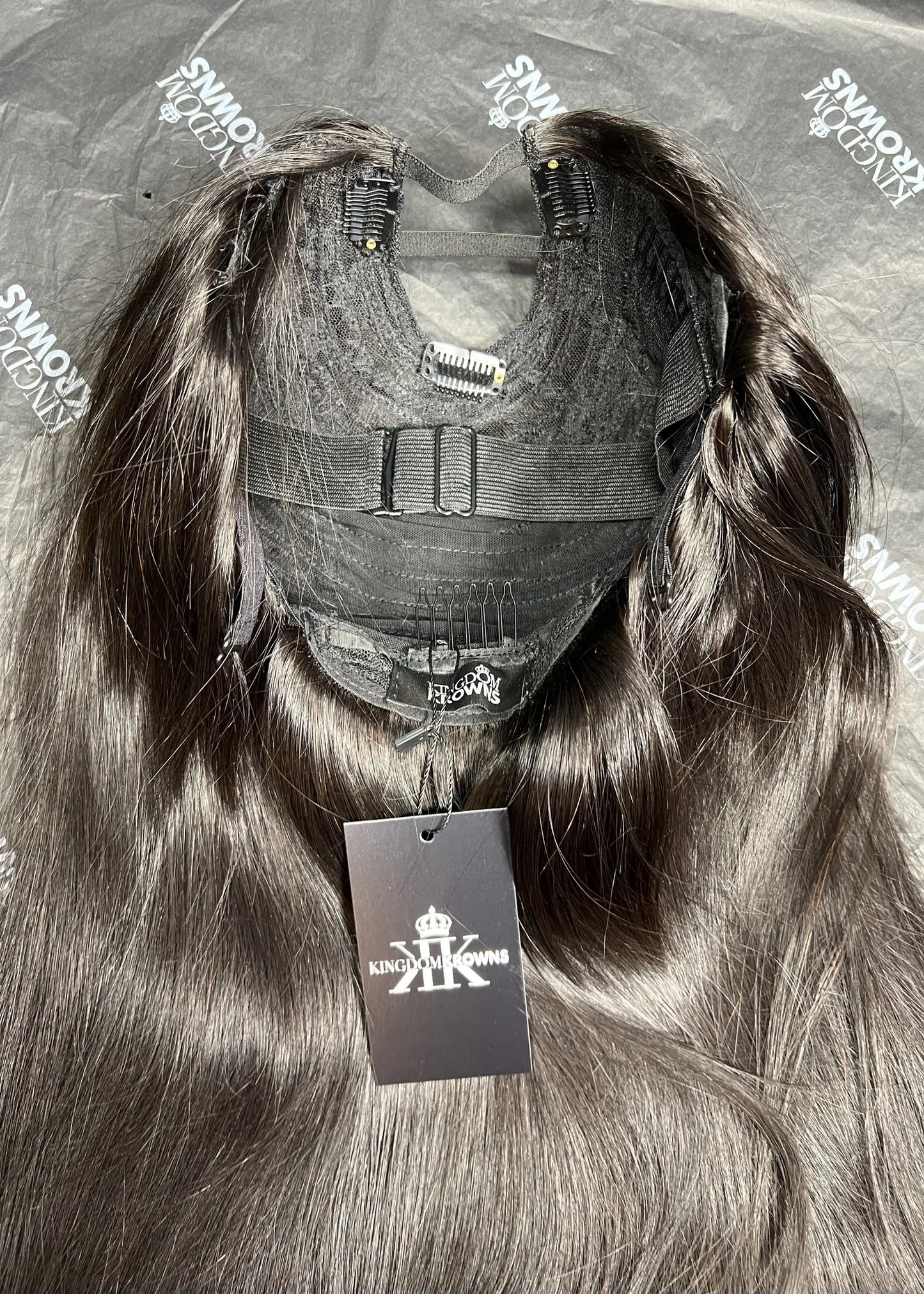 Premium Virgin Natural Black Half Wigs & U-Part Wigs