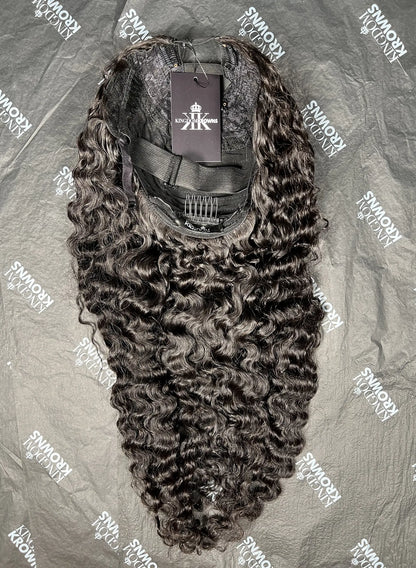 Premium Virgin Natural Black Half Wigs & U-Part Wigs