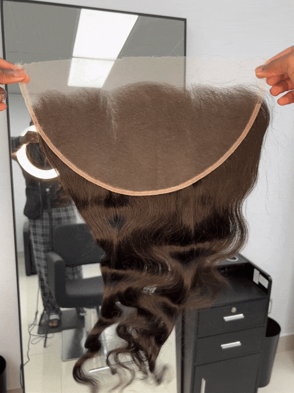 Black deep waved frontals