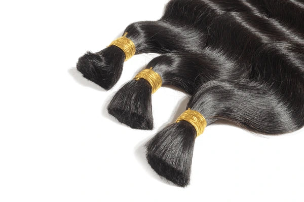 Premium Virgin Bulk Hair (Three Bundle Deal)