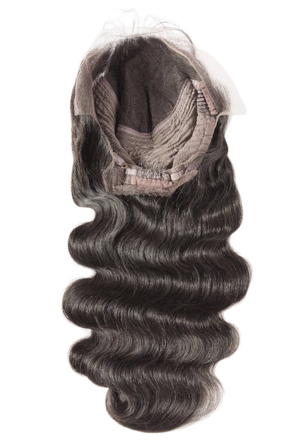 Premium Virgin Natural Black HD Lace Wigs