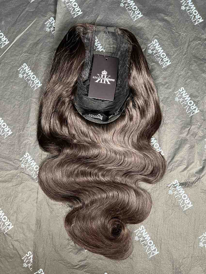 Premium Virgin Natural Black Half Wigs & U-Part Wigs